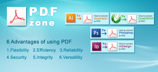 Advantages of using pdf file format