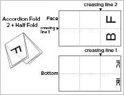 Accordion Fold 2 + Half Fold F14-A3