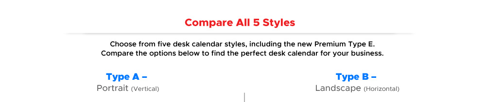 desk calendar