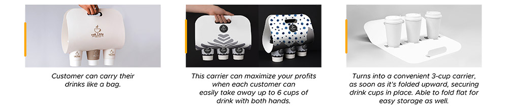 cup carrier with handle