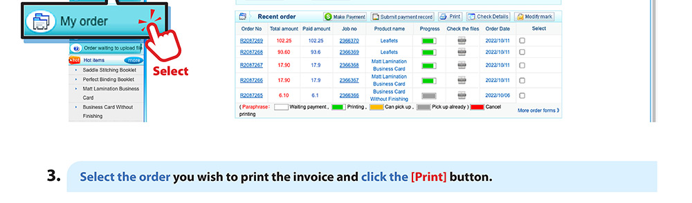 download invoice