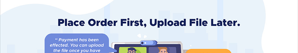 order fisrt & file later
