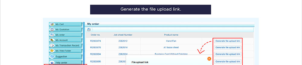 order fisrt & file later