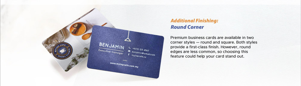 premium business card