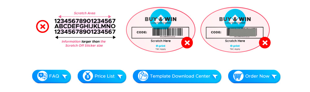 scratch off sticker