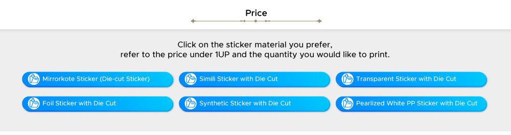 vintage shape sticker