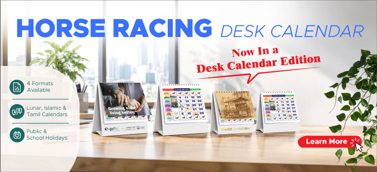 Horse Racing Calendar - Desktop Ver