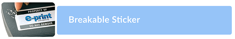 Breakable Sticker