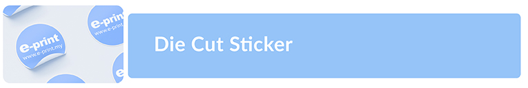 Die Cut Stickers Template