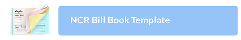 NCR Bill Book Template