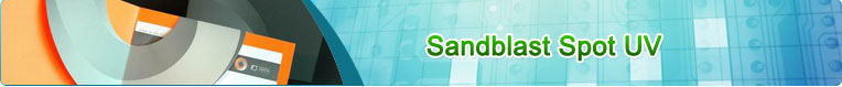 Sandblast Spot UV