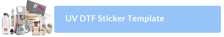 UV DTF Sticker Template