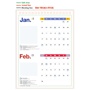 2027 Calendar - Type A - A
