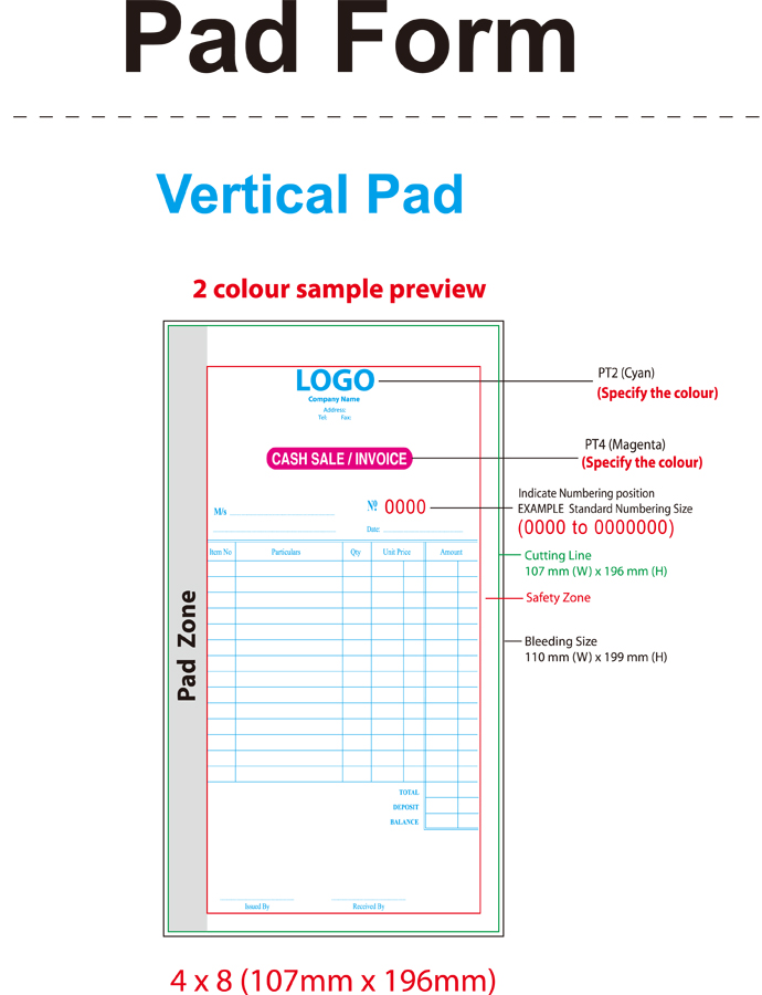 download ncr bill book template