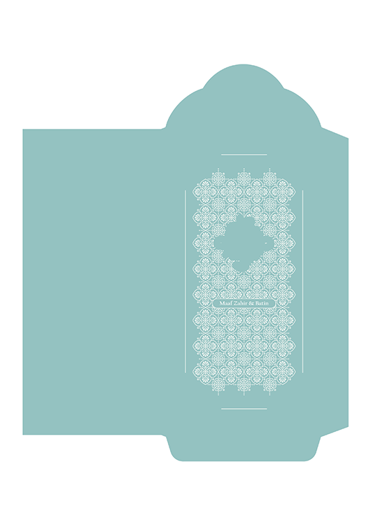 Vertical Sampul Raya Template