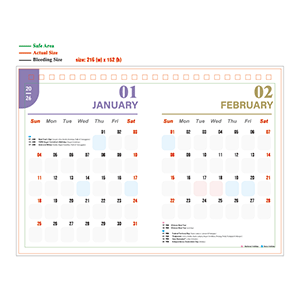 2026 Calendar - 03 - Landscape