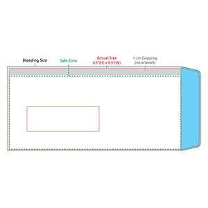 P 4.5(H) x 9.5(W) - WINDOW